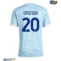 Moški Nogometni dresi Juventus Lois Openda #20 Gostujoči 2025-26 Kratek Rokav